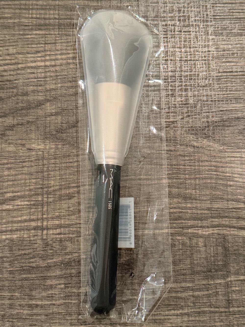 MAC Cosmetics Silicone Makeup Brush with White Head and Black Handle